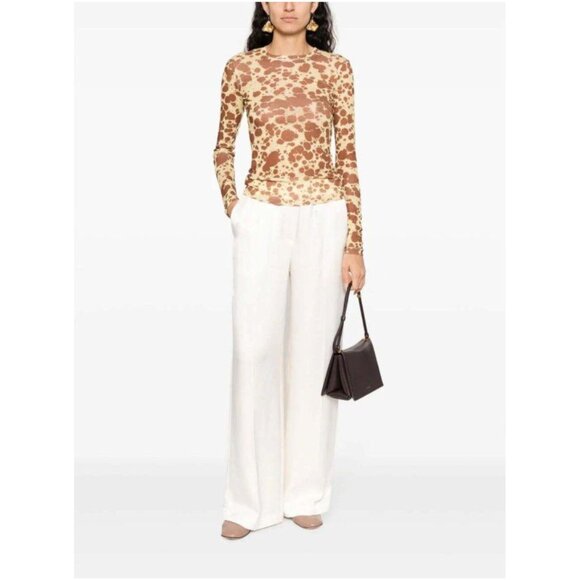 Nanushka Lymee Long Sleeve Tie Dye Mesh Top NWT Size Small - Picture 5 of 11